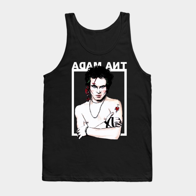 Adam Ant Tank Top by Otracreativa